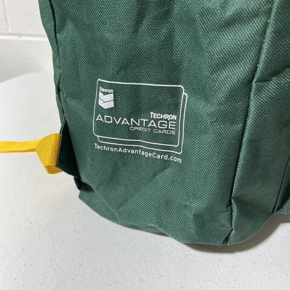 Oakland Athletics A’s MLB Backpack Promotional Stripes Bag Green Yellow White - Picture 7 of 13